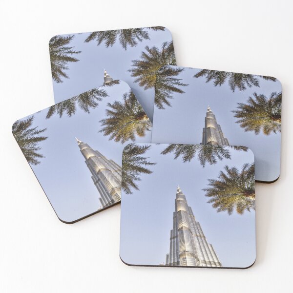 Item preview, Burj Khalifa Palm Trees  designed and sold by Londonimages.