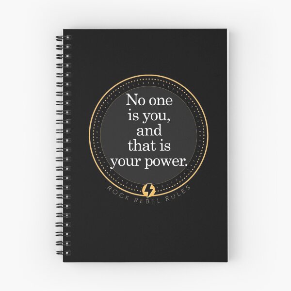 Item preview, No one is you, and that is your power designed and sold by RockRebelRules.