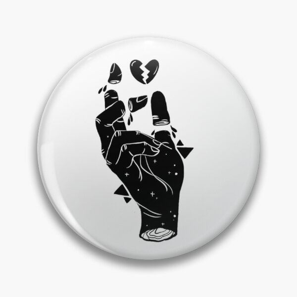 Item preview, Tattoo Style Broken Heart designed and sold by LaTAsh.