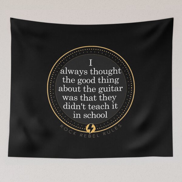 Item preview, I Always thought the good thing about the guitar was designed and sold by RockRebelRules.