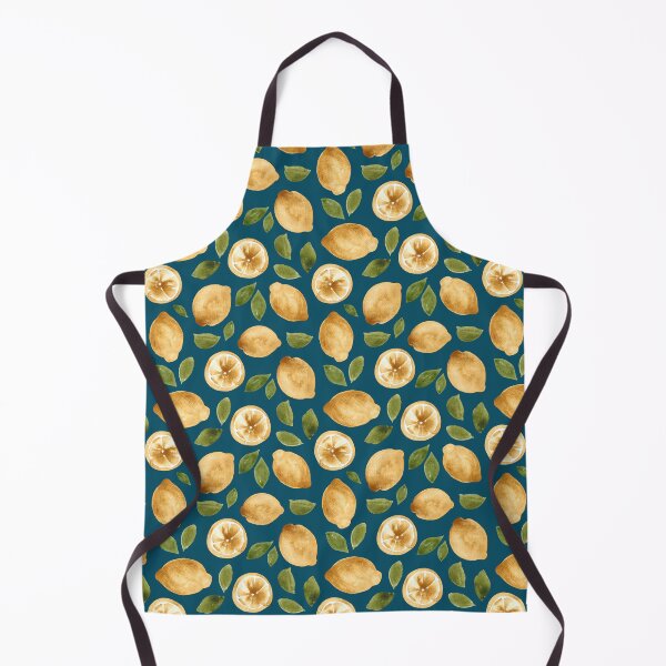 Item preview, Lemon Grove, Blue, Lemon Painting, Lemon Decor, Citrus, Yellow designed and sold by cateandrainn.