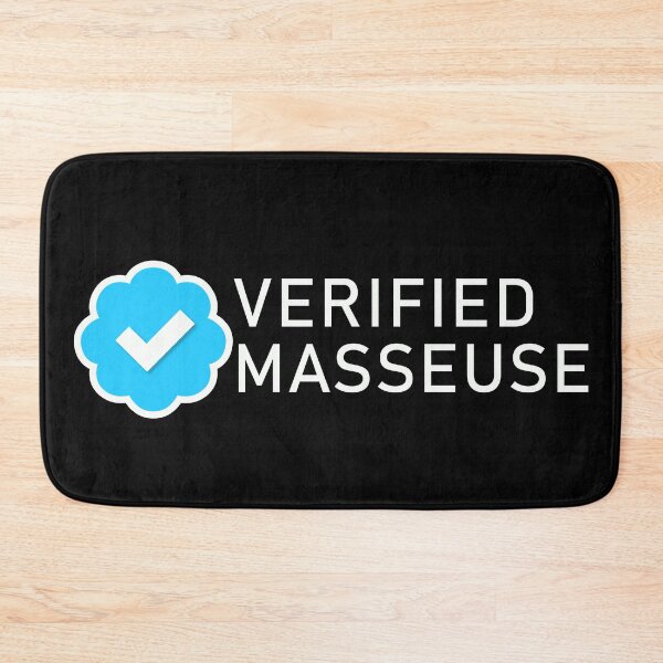 Item preview, Verified Masseuse - Verified Check designed and sold by Chaotic Neutral.