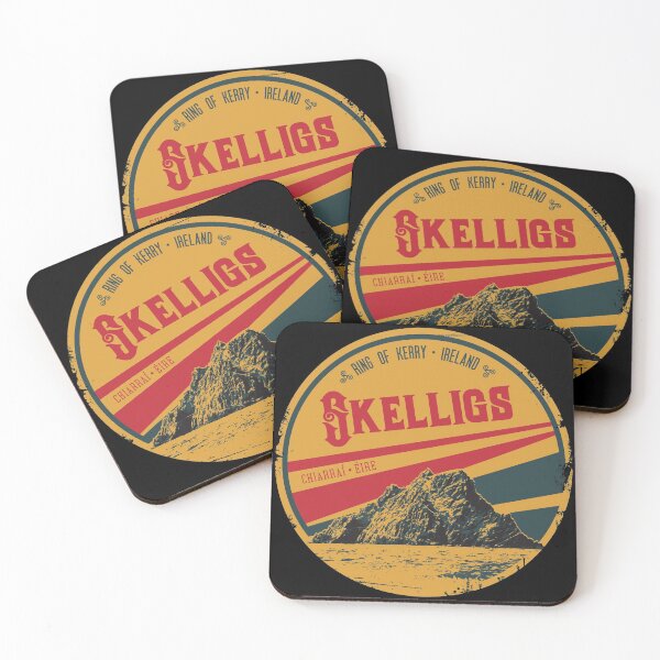 Item preview, Ireland Ring of Kerry Skelligs T-Shirt + Sticker designed and sold by ROADTROOPER.