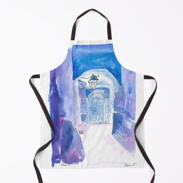 Item preview, Blue Chefchaouen Morocco Alley Walk designed and sold by artshop77.