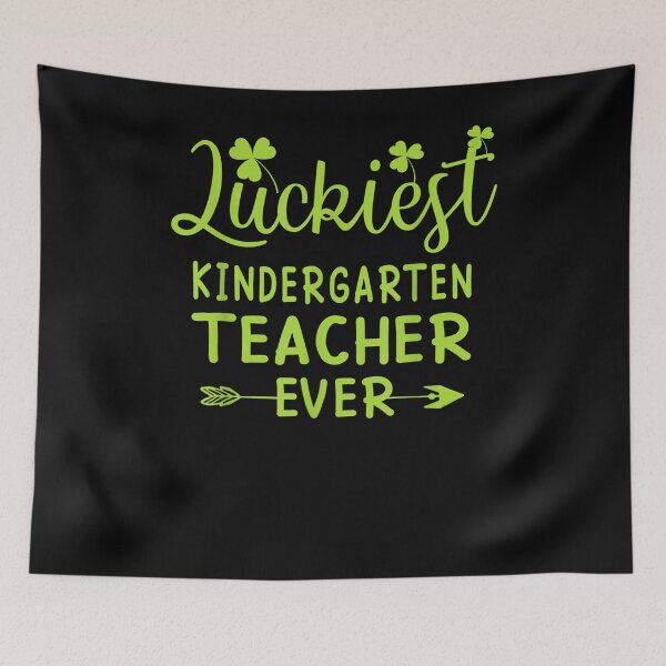 Item preview, Luckiest Kindergarten Teacher Ever Matching St Patricks Day  designed and sold by ninapfvu.