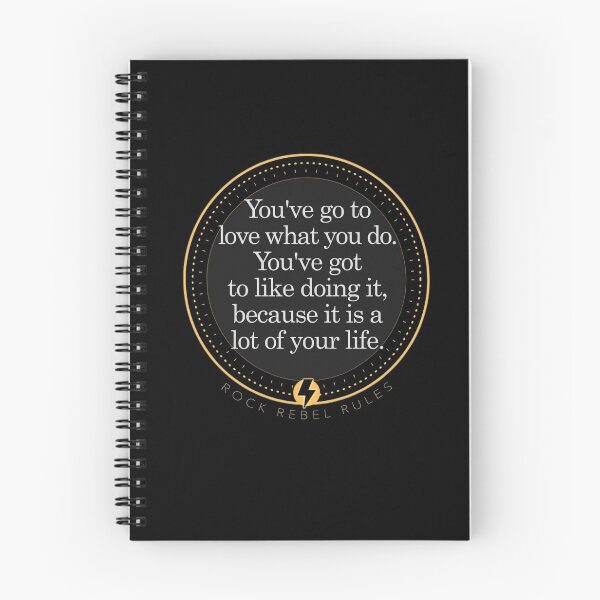 Item preview, You've go to love what you do. designed and sold by RockRebelRules.