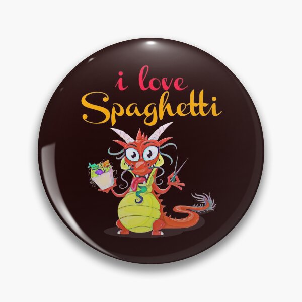 Artikelvorschau, Ich liebe Spaghetti. Drachen. entworfen und verkauft von doctors-apparel.