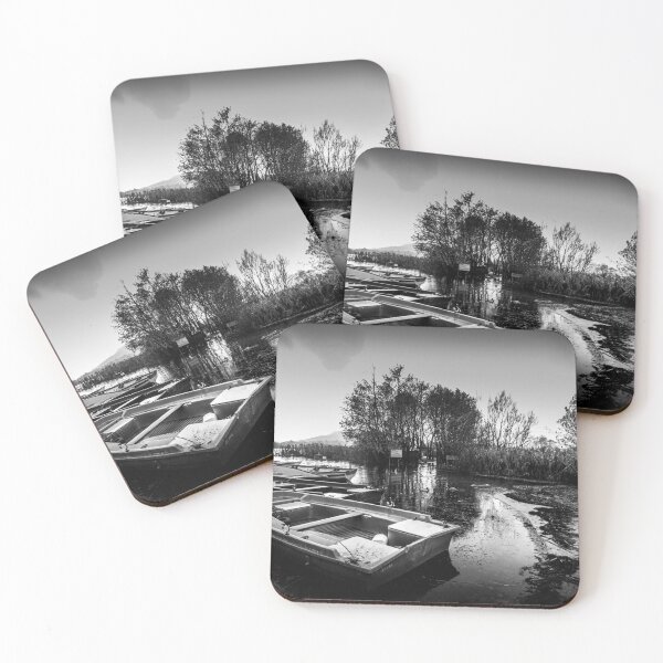 Item preview, Llangorse Lake Boats Black & White designed and sold by Joel Woodward.