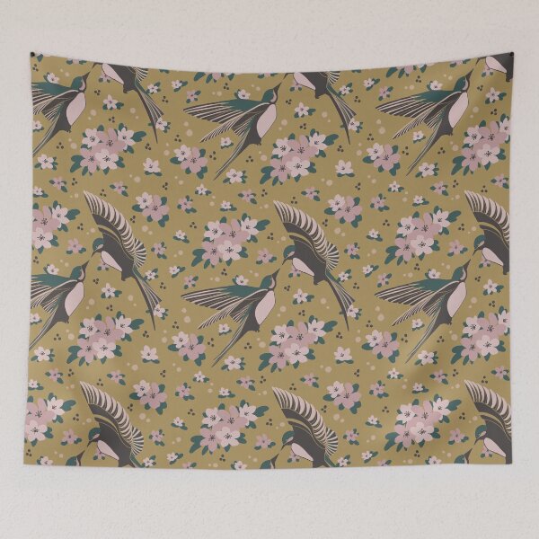 Item preview, Birds in flight designed and sold by Dyomina.