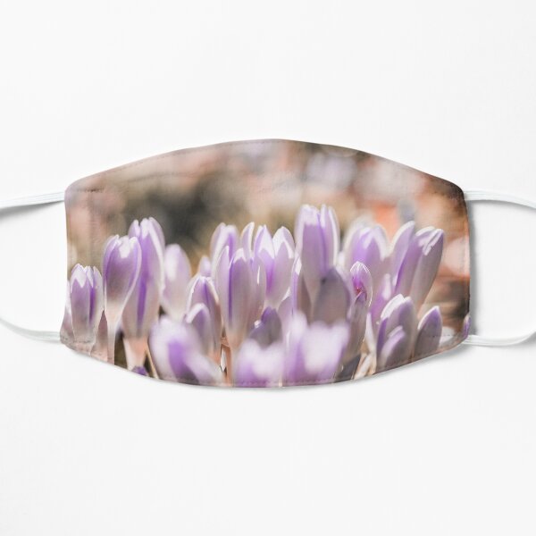 Crocuses Flat Mask