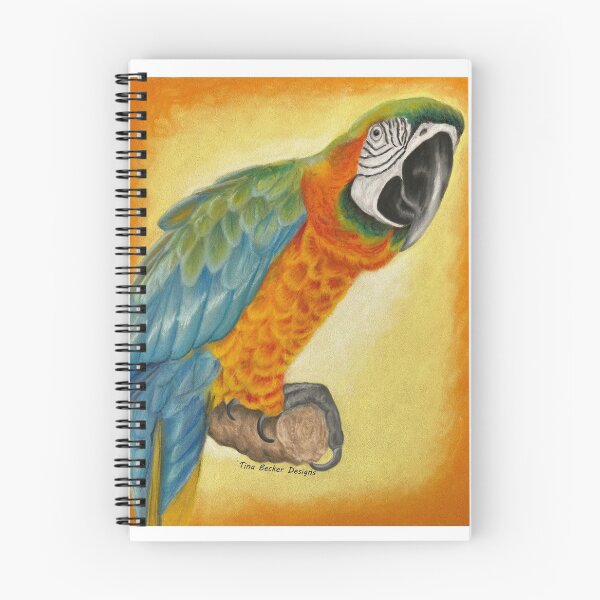 Item preview, Guacamayo en la perca designed and sold by TBeckerDesigns.