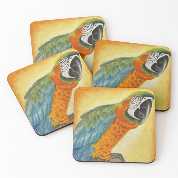 Item preview, Macaw on Perch designed and sold by TBeckerDesigns.