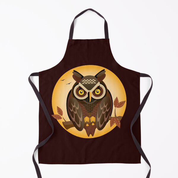 Item preview, Eagle Owl on a branch against the moon light designed and sold by Joanne Williams.
