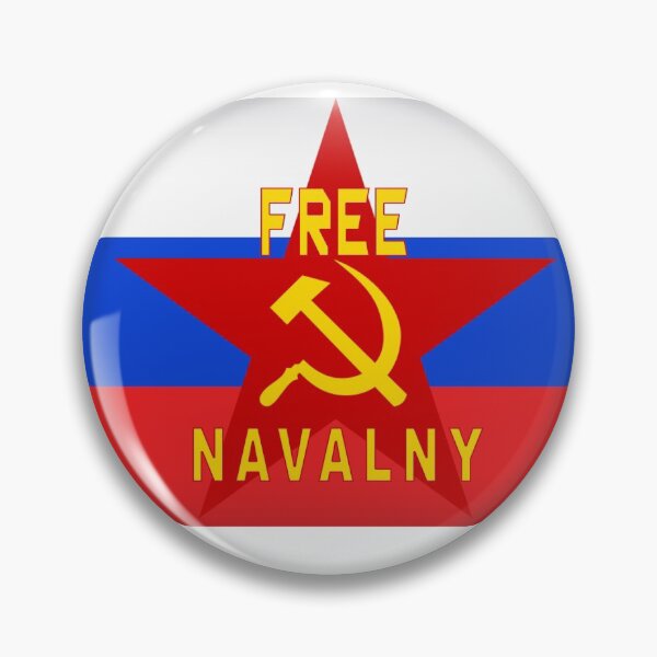 Item preview, FREE NAVALNY designed and sold by Sandronad.