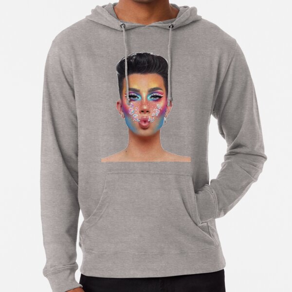 James charles clearance white face hoodie