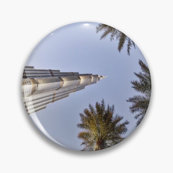 Item preview, Burj Khalifa Dubai Palm Trees  designed and sold by Londonimages.