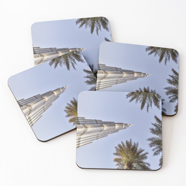 Item preview, Burj Khalifa Dubai Palm Trees  designed and sold by Londonimages.