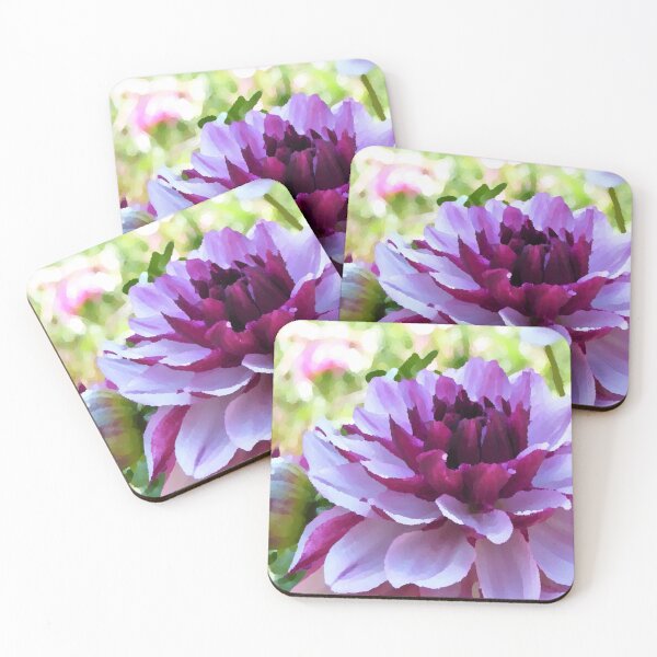 Item preview, Dahlia Flower mixed media design  designed and sold by OByD.