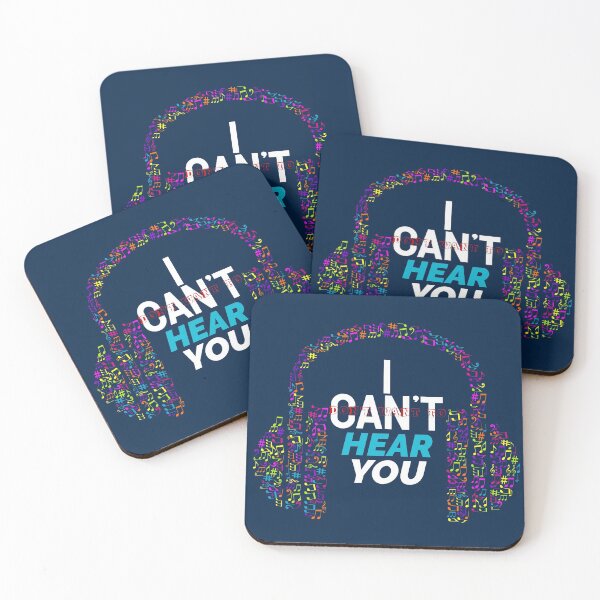 Item preview, I Can't Hear You - Music Addict designed and sold by PacificStreams.