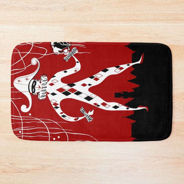 Item preview, Retro vintage style harlequin clown designed and sold by aapshop.