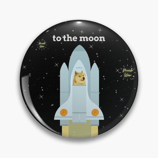 Item preview, Dogecoin To The Moon Doge Coin To 1 designed and sold by ravishdesigns.