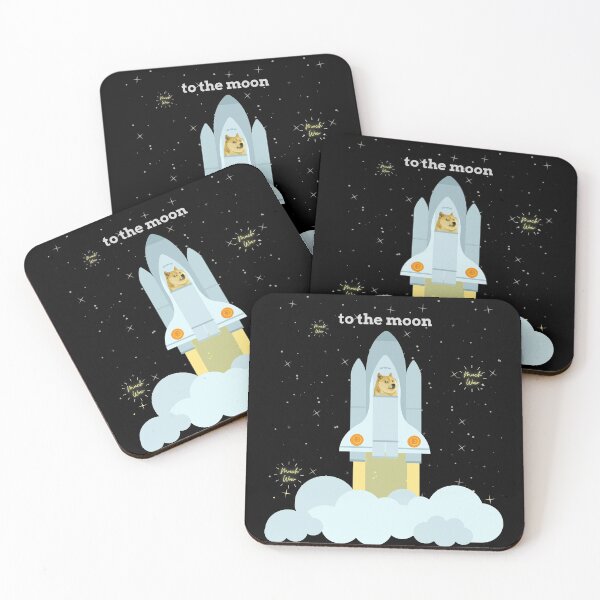 Item preview, Dogecoin To The Moon Doge Coin To 1 designed and sold by ravishdesigns.