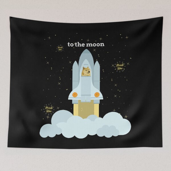 Item preview, Dogecoin To The Moon Doge Coin To 1 designed and sold by ravishdesigns.