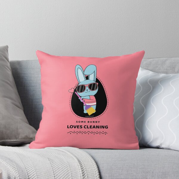 Item preview, Some Bunny Loves Cleaning Fun Housekeeping Easter Broom Humor designed and sold by SavvyCleaner.