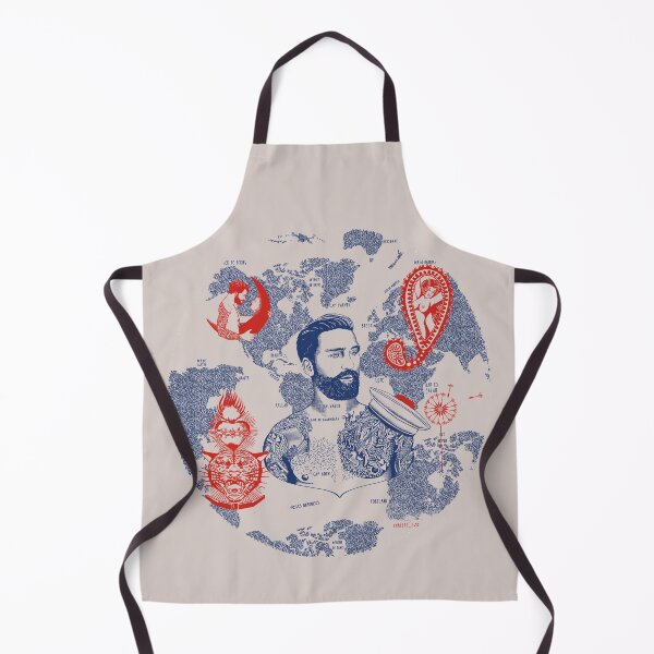Item preview, Tattooed sailor designed and sold by christo_ SZK.