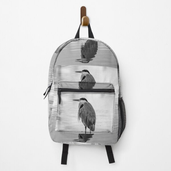 Item preview, Heron in black and white designed and sold by Dalyndigital Photography.