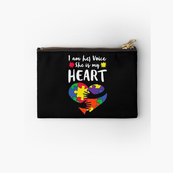 Item preview, I Am Her Voice She Is My Heart  designed and sold by Tatt-Hooligans.