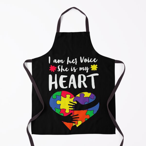 Item preview, I Am Her Voice She Is My Heart designed and sold by Tatt-Hooligans.