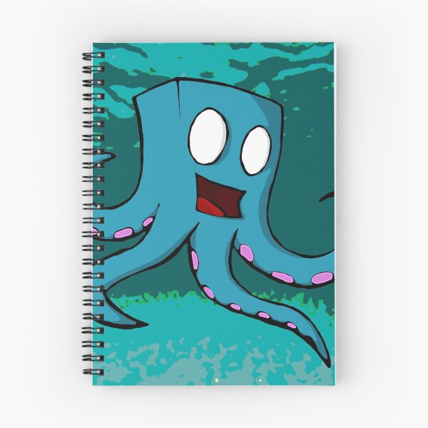Item preview, Happy Cube Headed Octopus designed and sold by GrimDork.