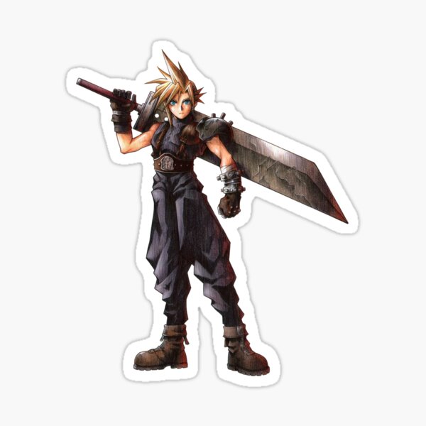 Final Fantasy 7 VII FF7 FFVII Cloud SKIN STICKER DECAL Xbox One Controller