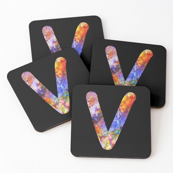 Item preview, Letter V Capital Alphabet Colorful V Gift designed and sold by Shariss.