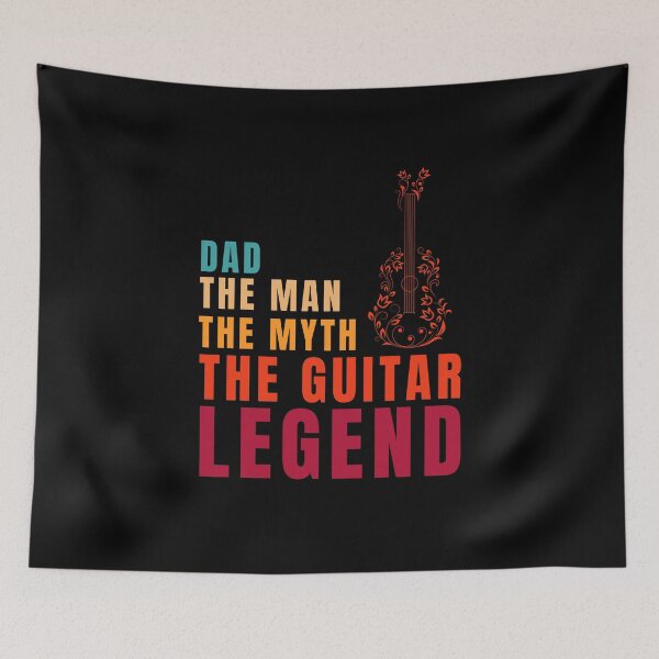 Item preview, Dad The Man The Myth The Guitar Legend designed and sold by chanonnut.
