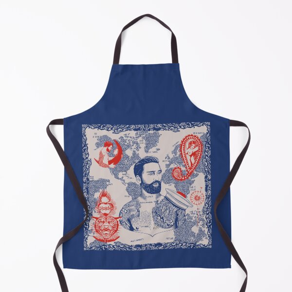 Item preview, Tattooed sailor designed and sold by christo_ SZK.