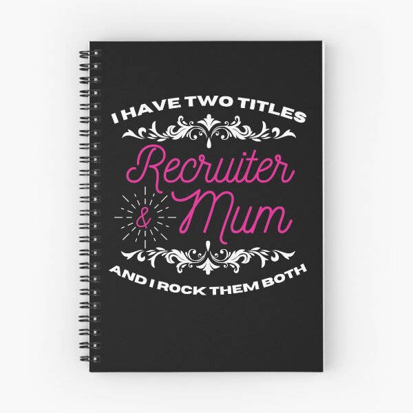 Item preview, I have two titles, recruiter and mum and I rock them both designed and sold by Click-Like.