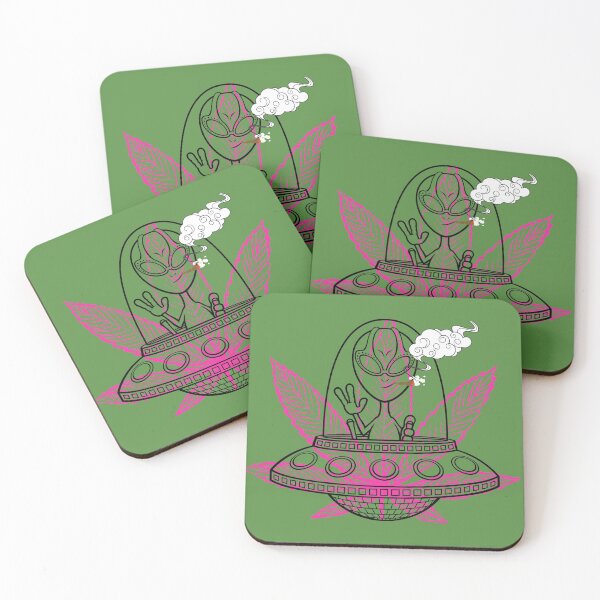 Item preview,  ALIEN Stoner.Smart Successful Stoner. Spiritual Universe designed and sold by AlfaEcho.