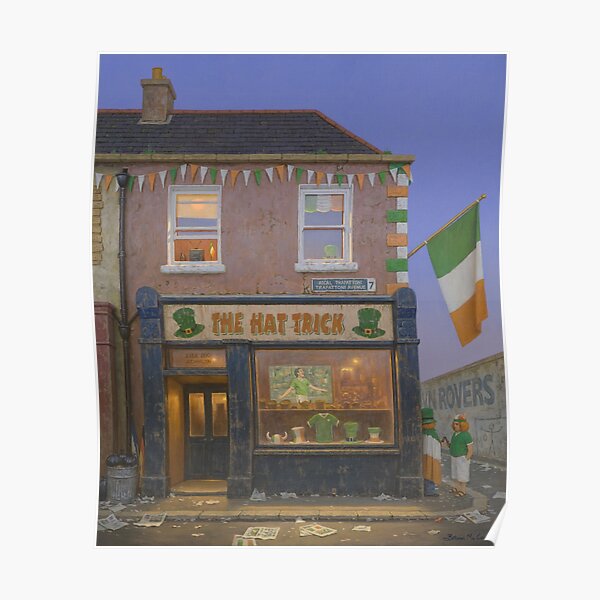 The Hat Trick Pub Poster