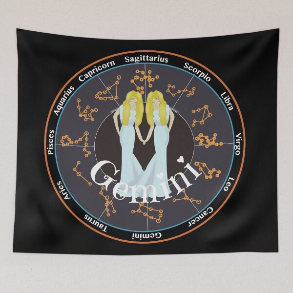 Item preview, New Zodiac Sign for Gemini designed and sold by designInk.