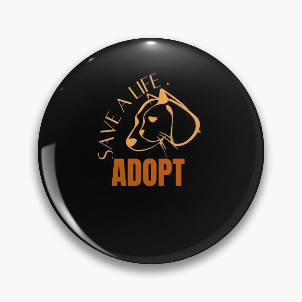 Item preview, Save A Life Adopt Animal Rescue awareness  designed and sold by arteesy.