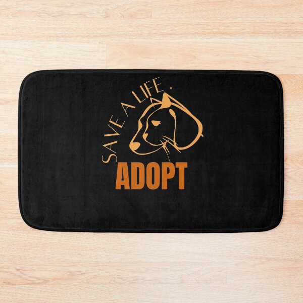Item preview, Save A Life Adopt Animal Rescue awareness  designed and sold by arteesy.