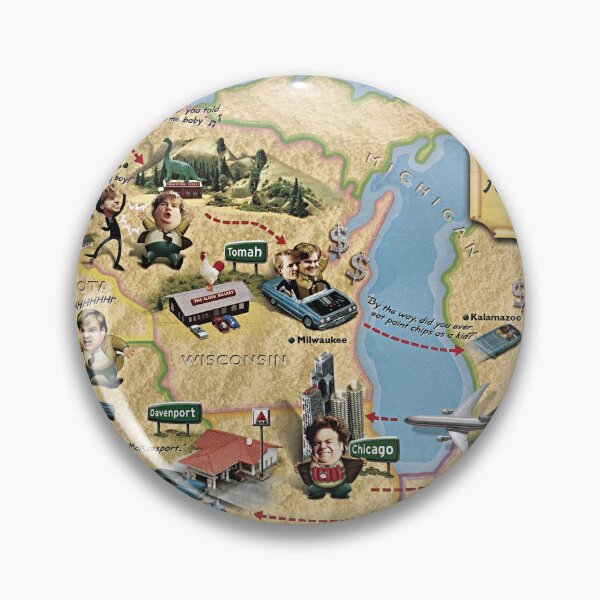 Item preview, Tommy's Travel Map designed and sold by Alema Art.