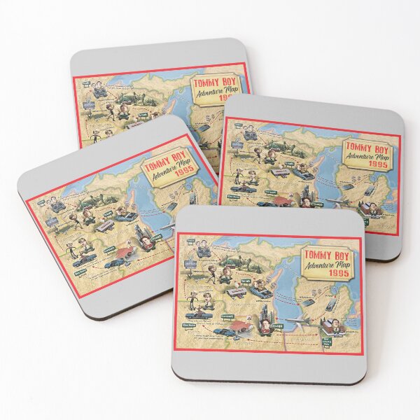Item preview, Tommy's Travel Map designed and sold by Alema Art.