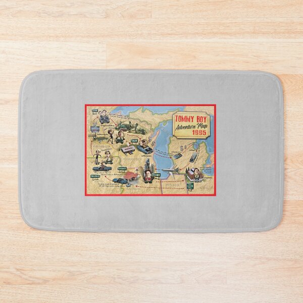 Item preview, Tommy's Travel Map designed and sold by Alema Art.