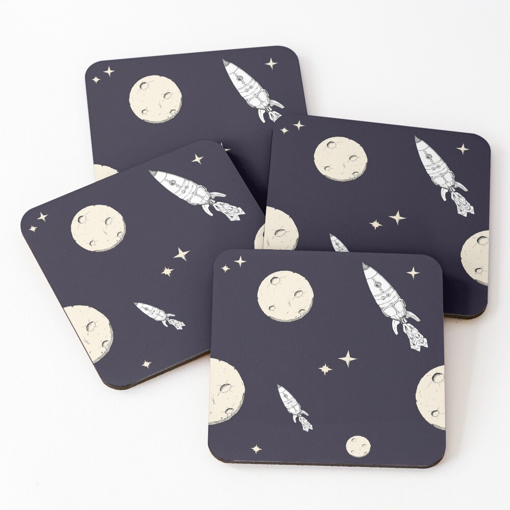Item preview, Coasters (Set of 4) designed and sold by EverSoSlightly.
