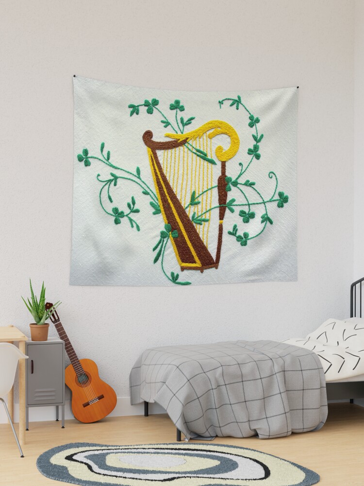 Hand discount embroidered tapestry