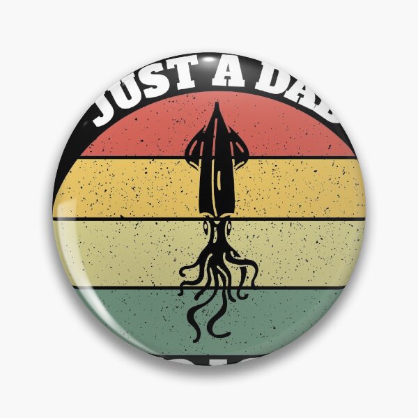 Item preview, Just A Dad Who Loves  Cuttlefishes designed and sold by Salvadax.