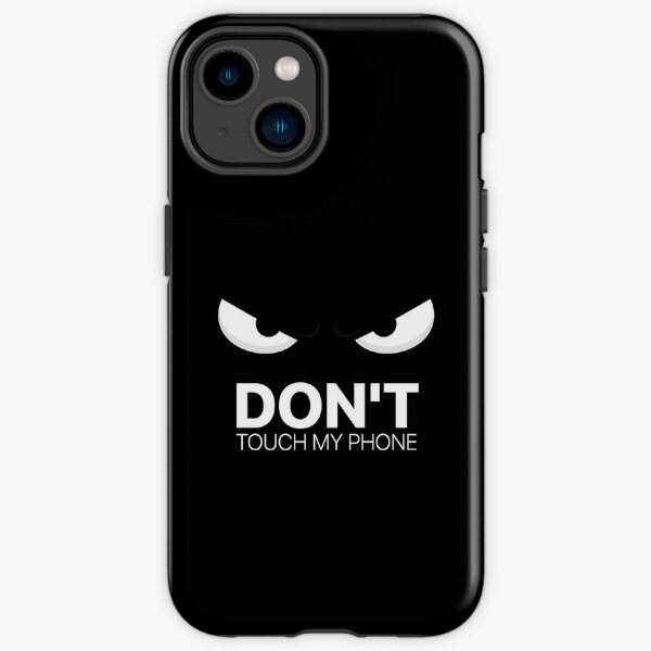 DONT TOUCH MY PHONE, android, apple, black, dont, ios, my, phone, samsung,  touch, HD phone wallpaper | Peakpx